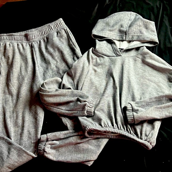 Derek Heart Other - JUNIORS GREY JOGGING OUTFIT SMALL